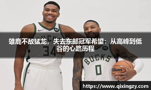 雄鹿不敌猛龙，失去东部冠军希望：从高峰到低谷的心路历程
