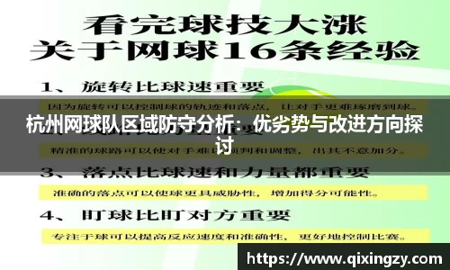 杭州网球队区域防守分析：优劣势与改进方向探讨