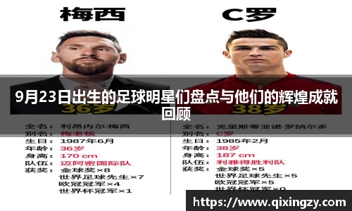 9月23日出生的足球明星们盘点与他们的辉煌成就回顾